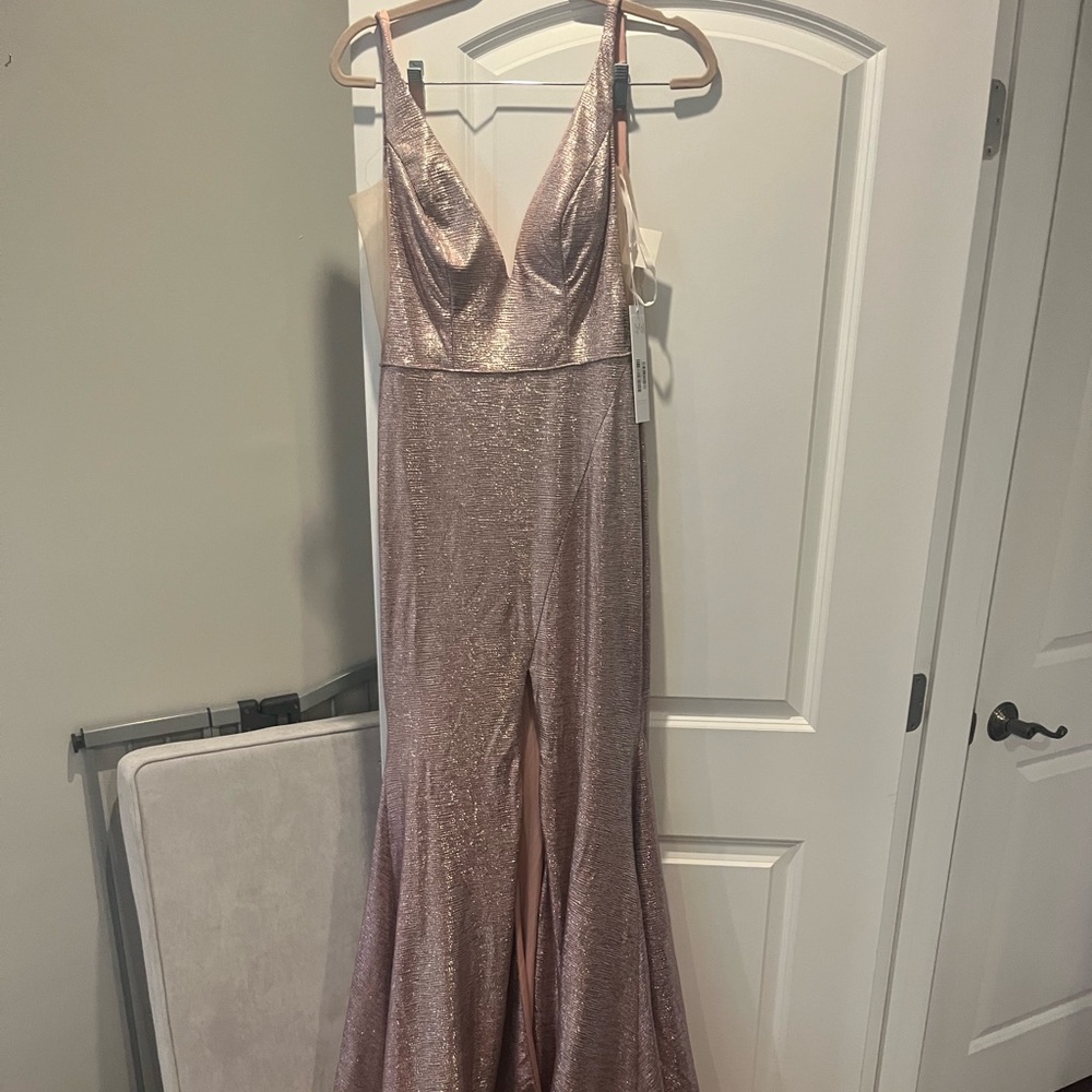 Jovani mermaid gown NWT